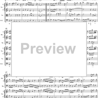 Orchestral Suite No. 1 in C Major - Score