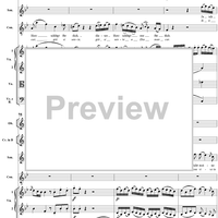 La Finta Giardiniera, Act 3, No. 27 "Du mich fliehen?" (Recitative/Duet) - Full Score