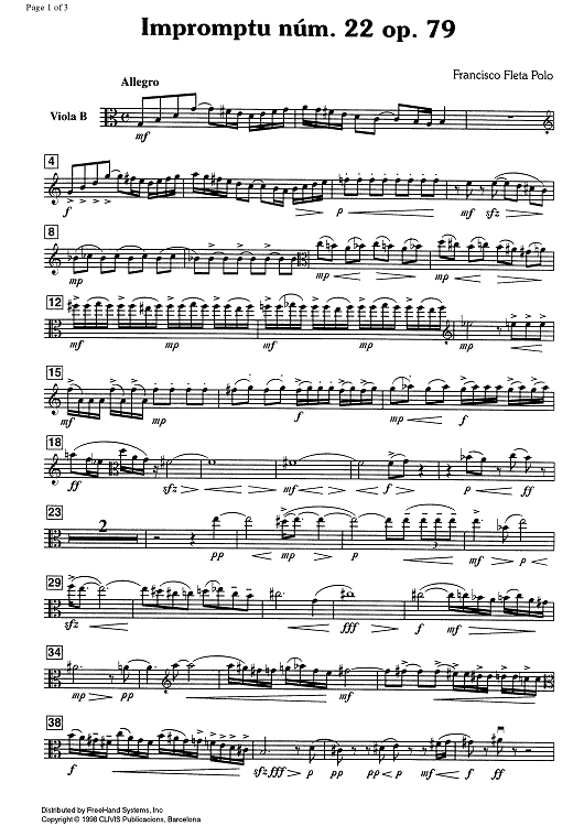 Impromptu No.22 Op.79