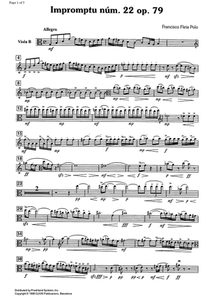 Impromptu No.22 Op.79