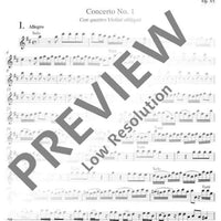 L'Estro Armonico in D major - Violin I
