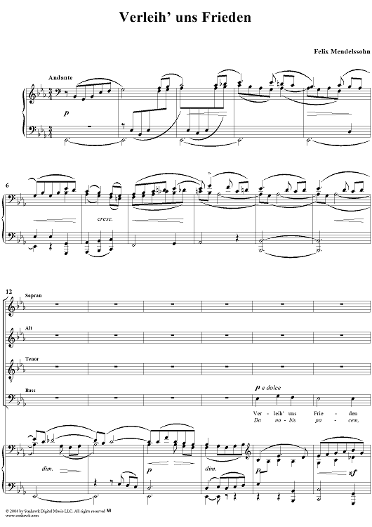 Verleih' uns Frieden