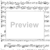Sonata No. 3 in A Major - Flute