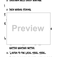 Singing Tongue Twisters: Worksheets / About the Author