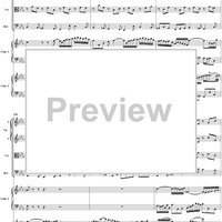 Double Clavier Concerto No. 1 in C Minor, Movement 2   (BWV 1060) - Score