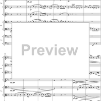 String Octet, Op. 20, Movement 1 - Score
