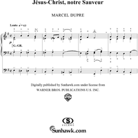 Jesus Christ, Our Saviour, from "Seventy-Nine Chorales", Op. 28, No. 44