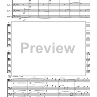 Suite Breve for Cello Quartet or Choir - Score