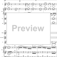 "Voi avete un cor fedele", aria, K217 - Full Score