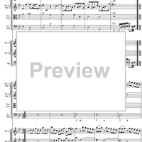 Concerto Grosso Op. 3 No. 2 - Score