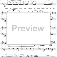 Sylvia, Act 1, No. 5: Scène - Piano Score