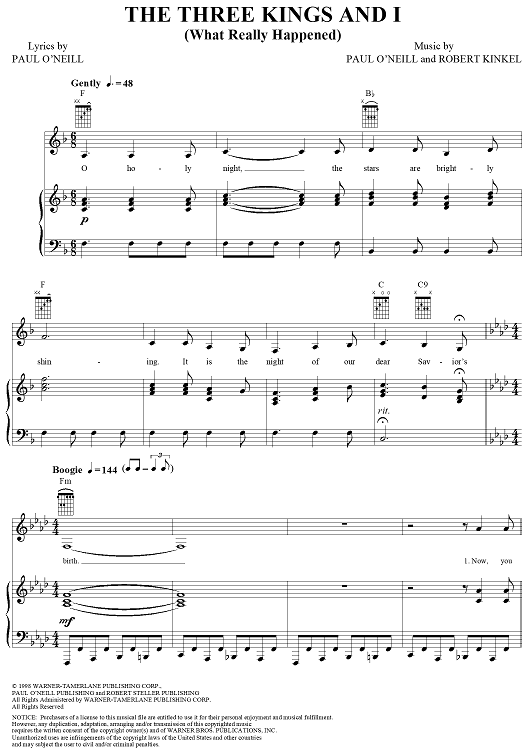 The Three Kings and I (What Really Happened)