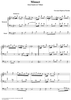 Minuet, from "Sonata in F Minor"
