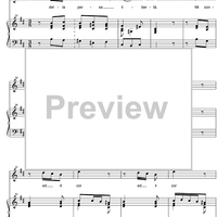 Mi consiglio col mio core - Score