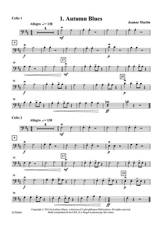 1, 2, 3, Play! - Cello