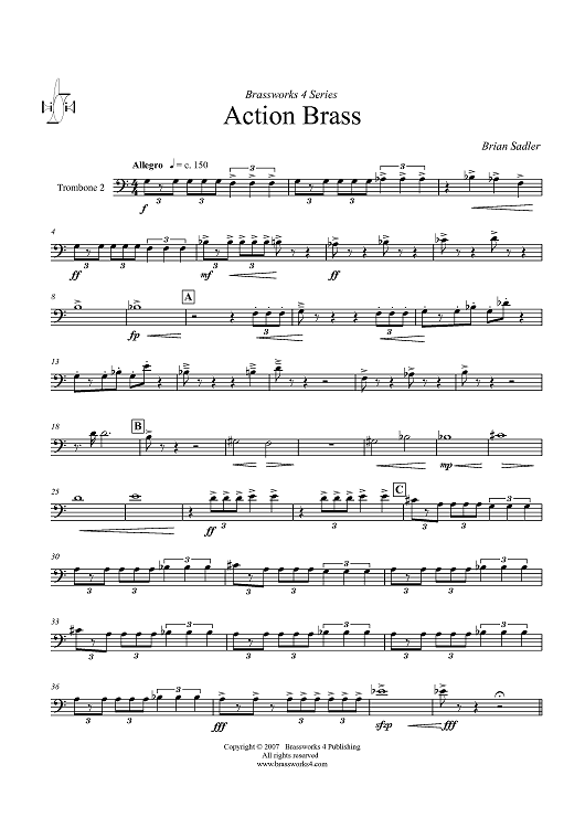 Action Brass - Trombone 2