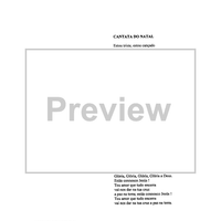 Cantata do Natal - Lyrics