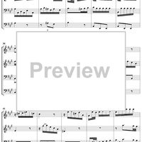 Quartet No. 3 in A major - Score