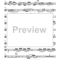 Le Tombeau de Couperin for Oboe and String Quartet - Viola