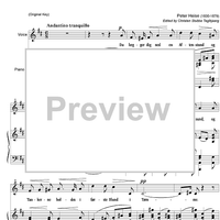 Du laegger dig ned en Aftenstund