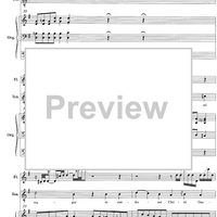 O Presul magne - Score