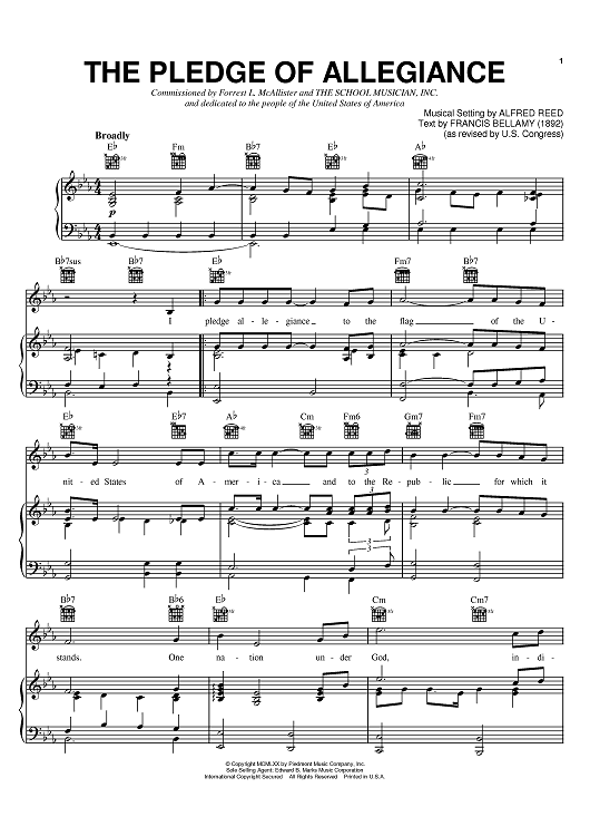 Pledge Of Allegiance, The (Reed A)