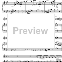 Sonata No. 7 A Major KV12 - Score