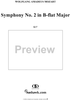 Symphony No. 2 in B-flat Major, K17 - Full Score
