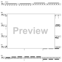 The Four Seasons, No. 2: Summer - Cello/Bass