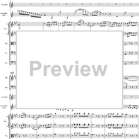 Clarinet Concerto in A Major, K622 - Movement 3 - Full Score