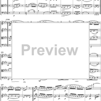 String Quartet No. 11 in E Major, Op. posth. 125, No. 2 - Score