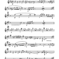 Anything Goes - E-flat Baritone Saxophone