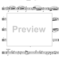 String Trio Bb Major D581B - Viola