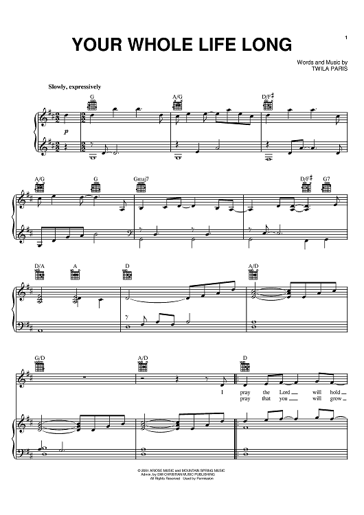 Your Whole Life Long