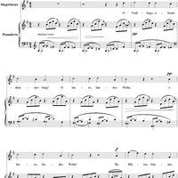 Geheimnis - No. 3 from "Five Songs" Op. 71