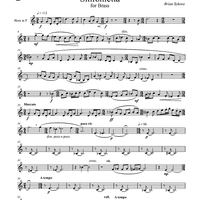 Sinfonietta - Horn in F