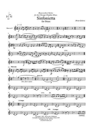 Sinfonietta - Horn in F