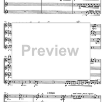 Pas de quatre (3 impromptus) - Score