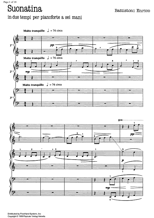 Sonatina in due tempi