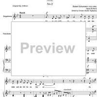 Lieder No. 2 aus dem Schenkenbuch im Divan Op.25 No. 6