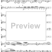 String Octet in E-flat Major, Op. 20 - Violin 4