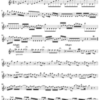 Concerto in D Minor - Violin 1