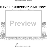 Haydn: "Surprise" Symphony - Second Movement Theme