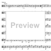 String Quintet C Major Op.29 - Viola 1