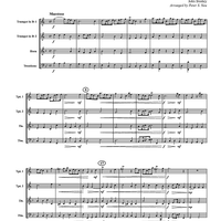 Trumpet Voluntary - Score