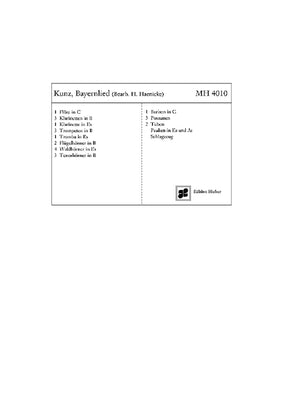 Bayernlied - Set of Parts
