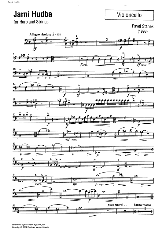 Jarní Hudba - Cello