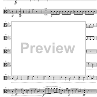 String Quintet c minor Op.104 - Viola 1