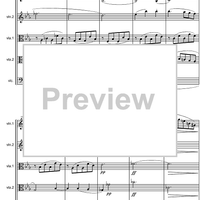 String Quintet c minor Op.104 - Score