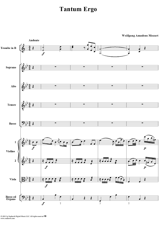 Tantum Ergo, K142 (spurious)